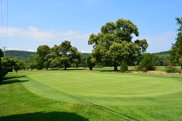 View of a hole on the course at Chapel Hill